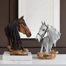 33cm Tall Horse Head Statue - Resin Equestrian Bust Sculpture for Home & Office Decor — WIMU Kitchen Nairobi — Kenya · WIMU Kitchen