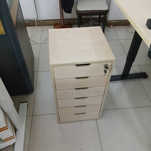 6-Drawer Lockable Mobile Pedestal in Light Oak Woodgrain Finish — WIMU Kitchen Nairobi — Kenya · WIMU Kitchen