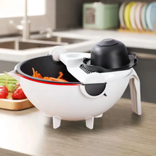 Vegetable shredder and grater with stainless steel blades – in use — Kenya · WIMU Kitchen