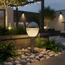 Contemporary LED Bollard Light 9W Warm White - IP44 Die-Cast Aluminium 395 x 150mm LL 201P-0400-SS-WW — WIMU Kitchen Nairobi — Kenya · WIMU Kitchen
