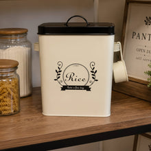 Laundry Powder Storage Tin with Scoop – 4kg Airtight Alloy Detergent Container — WIMU Kitchen Nairobi — Kenya · WIMU Kitchen