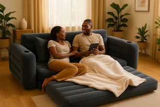 3 Seater Pull-Out Sofa Bed With Electric Air Pump — Kenya · WIMU Kitchen