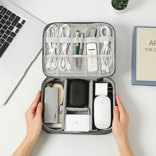 Cable and Electronics Organiser Bag 23 x 21cm, Waterproof Oxford Fabric — WIMU Kitchen Nairobi — Kenya · WIMU Kitchen Nairobi