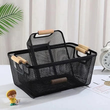 3 Piece Mesh Storage Basket Set with Bamboo Handles - Ventilated Household Organisers — WIMU Kitchen Nairobi — Kenya · WIMU Kitchen