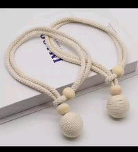 2-Piece Nordic Style Cotton Rope Curtain Tieback Set — WIMU Kitchen Nairobi — Kenya · WIMU Kitchen