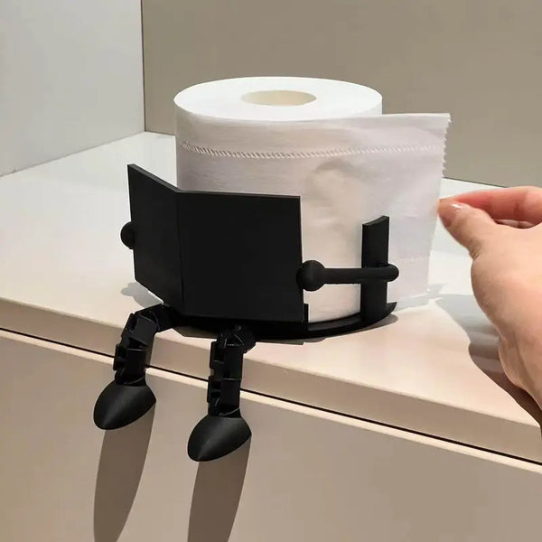 3D Printed "Guy Reading" Novelty Tissue Holder — WIMU Kitchen Nairobi — Kenya · WIMU Kitchen Nairobi