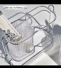 Double Wall-Mount Cutlery & Toothbrush Holder — Kenya · WIMU Kitchen