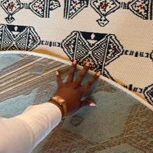 Round Outdoor Rug for Patios & Balconies 160/200cm — view 4 — Kenya · WIMU Kitchen