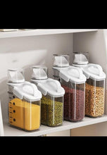 Transparent Cereal Storage Box — WIMU Kitchen Nairobi — Kenya · WIMU Kitchen