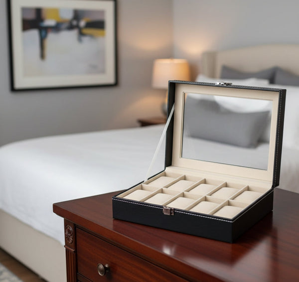 10-Slot Watch Organizer Storage Box — Kenya · WIMU Kitchen Nairobi