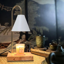 Electric Candle Warmer Lamp, Black or White Metal — view 2 — Kenya · WIMU Kitchen