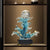 Resin Ocean Wave Water Splash Sculpture, Blue or Pink — WIMU Kitchen Nairobi