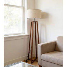 Wooden Floor Lamp – 40 × 150 cm — WIMU Kitchen Nairobi — Kenya · WIMU Kitchen