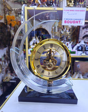 Gold Arch Mantel Clock with Crystal Glass Frame, Skeleton Dial and Quartz Movement — WIMU Kitchen Nairobi — Kenya · WIMU Kitchen