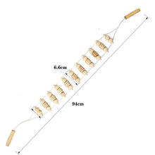 Wooden Rope Back Massage Roller - Nairobi, Kenya — view 4 — Kenya · WIMU Kitchen