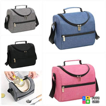 Square Thermal Lunch Bag – Oxford Insulated Bento Bag 24×17×21cm (Grey) — WIMU Kitchen Nairobi — Kenya · WIMU Kitchen