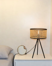 Rattan Tripod Table Lamp – 30 × 52 cm — WIMU Kitchen Nairobi — Kenya · WIMU Kitchen