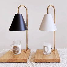 Electric Candle Warmer Lamp, Black or White Metal — view 4 — Kenya · WIMU Kitchen