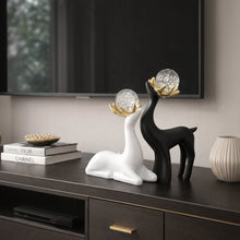 Add Elegance Instantly: Crystal Sika Deer Ornament With Gold Antlers — WIMU Kitchen Nairobi — Kenya · WIMU Kitchen
