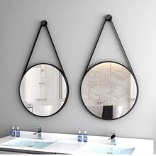 Round Iron-Frame Wall Mirror – 80cm Decorative Hanging Mirror (Black or Gold) — WIMU Kitchen Nairobi — Kenya · WIMU Kitchen