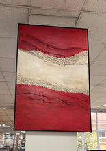 Abstract Oil Painting With Frame — Kenya · WIMU Kitchen