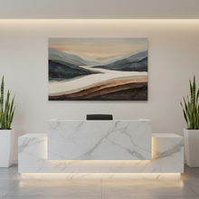 Framed Landscape Printed Oil Painting Wall Art — Kenya · WIMU Kitchen
