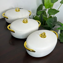 Forever Gold 3 Piece Insulated Hotpot Set 2L-3L — view 2 — Kenya · WIMU Kitchen