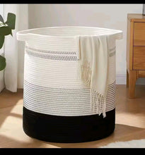 Large Cotton Rope Laundry Basket — WIMU Kitchen Nairobi — Kenya · WIMU Kitchen