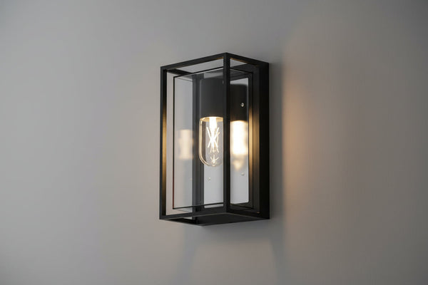 Black Aluminium Outdoor Wall Light-LL 5005-BK — Kenya · WIMU Kitchen Nairobi