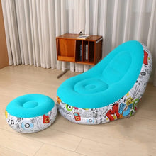 Inflatable Lazy Sofa With Footrest — Kenya · WIMU Kitchen