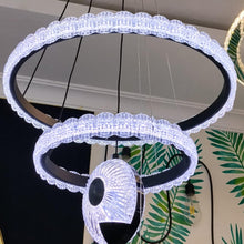 Double Ring Scallop Crystal Chandelier — Kenya · WIMU Kitchen