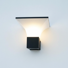 Black Square Cone-Shaped Wall Light with E27 Holder - IP65 Aluminium 310 x 230mm LL 7481-BK — WIMU Kitchen Nairobi — Kenya · WIMU Kitchen