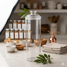 Easy Lock Clear Acrylic Storage Jar – 29 x 9cm — WIMU Kitchen Nairobi — Kenya · WIMU Kitchen