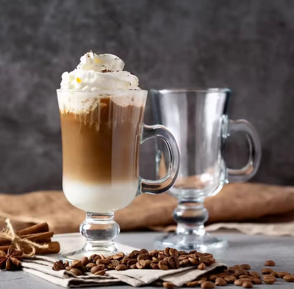 Irish coffee glass — Kenya · WIMU Kitchen Nairobi