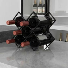 Carbon Metal Wine Holder — Kenya · WIMU Kitchen