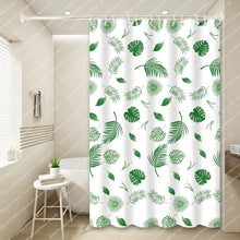 PEVA Shower Curtain with Hooks 180 x 200cm — view 4 — Kenya · WIMU Kitchen