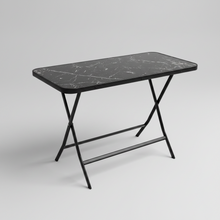 Marble Folding Table – Space-Saving Foldable Desk & Dining Table (White or Black) — WIMU Kitchen Nairobi — Kenya · WIMU Kitchen