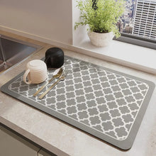 Diatom Mud Rubber Dish Drying Mat 40 x 50cm - Nairobi — view 2 — Kenya · WIMU Kitchen
