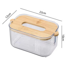Acrylic & Bamboo Serviette Holder - Nairobi, Kenya — view 4 — Kenya · WIMU Kitchen