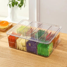 Acrylic Tea Bag Organizer with Cover & Divider Compartments — WIMU Kitchen Nairobi — Kenya · WIMU Kitchen