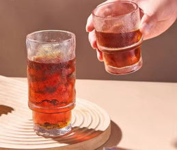 6 pcs Vintage Iced Glasses (view 2) — Kenya · WIMU Kitchen