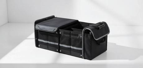 2-in-1 Car Boot Organiser with Cooler Bag, 90cm — view 2 — Kenya · WIMU Kitchen