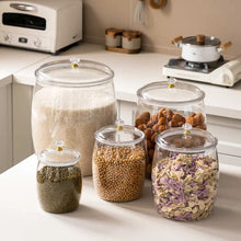 5 Piece Acrylic Storage Canister Set with Crystal Knob Lids - 2.2L to 18L Airtight Jars — WIMU Kitchen Nairobi — Kenya · WIMU Kitchen
