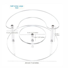 Acrylic Round Perfume Display Rack - Clear Tiered Stand for Perfumes and Cosmetics — WIMU Kitchen Nairobi — Kenya · WIMU Kitchen