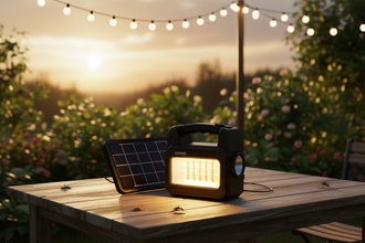 Solar Lighting System With 3 Bulbs — Kenya · WIMU Kitchen