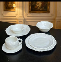 36 Piece Pearl Rim White Dinnerware Set - Beaded Porcelain Service for Six — WIMU Kitchen Nairobi — Kenya · WIMU Kitchen
