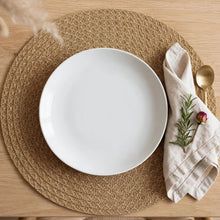 6 Natural Woven Jute-Look Table Mats 38cm — view 3 — Kenya · WIMU Kitchen