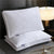 Bounce Back Fibre Pillow 48 x 74cm with Cotton Cover, Single or Pair — WIMU Kitchen Nairobi