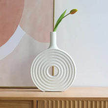 Timeless Grace: Round Elegant White Ceramic Vase for Modern Homes — WIMU Kitchen Nairobi — Kenya · WIMU Kitchen