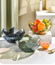 Geometric Household Fruit Plate - Modern Open Display Stand for Fruit, Snacks and Pastries — WIMU Kitchen Nairobi — Kenya · WIMU Kitchen